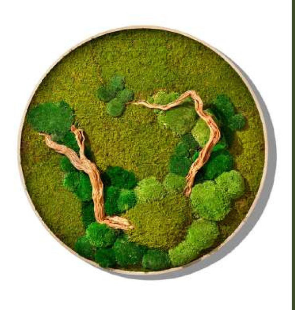 Moss Wood Wall Art